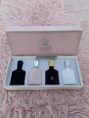 CREED GIFT SET 4x30ml ( FOR HIM & HER )