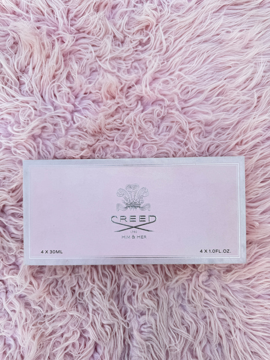 CREED GIFT SET 4x30ml ( FOR HIM & HER )