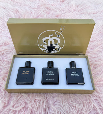 BLEU DE CHANEL Gift Set 3x30ml (For Men)