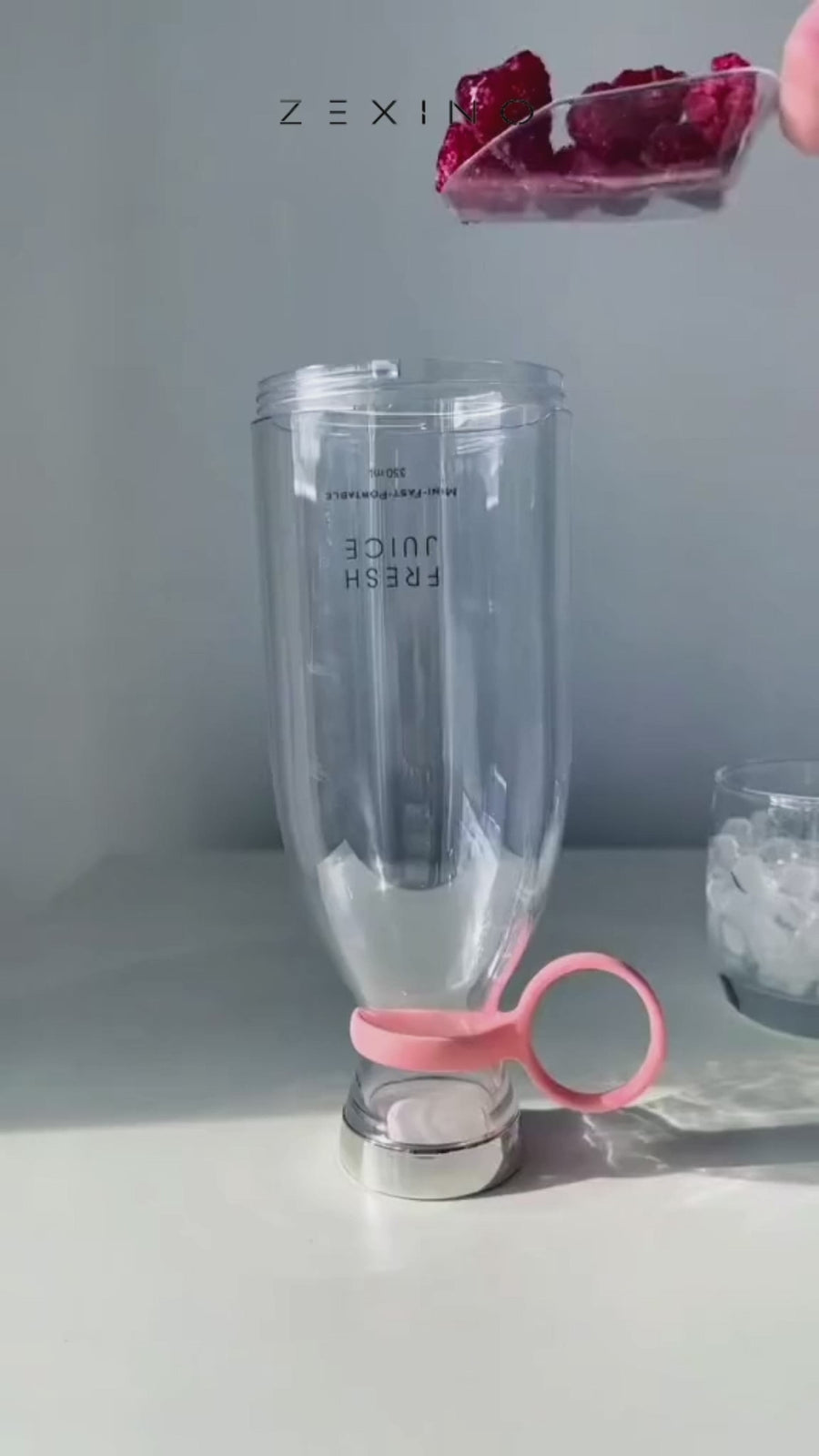 Portable Juicer and Bottle