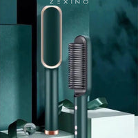 Portable Hair Straightener Brush